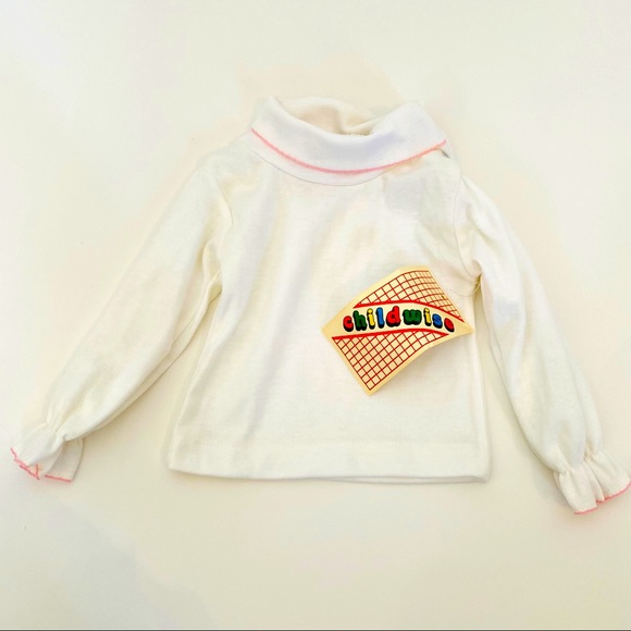 Vintage Deadstock 1970’s Baby Blouse 0-3 months